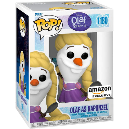 Imagen 1 de Figura Pop Disney Olaf Present Olaf As Rapunzel Exclusive