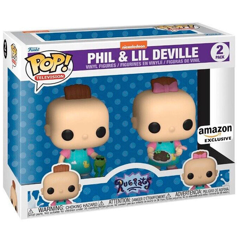 Imagen 1 de Blister 2 Figuras Pop Rugrats Phil & Lil Exclusive