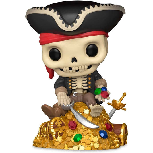 Imagen 1 de Figura Pop Deluxe Piratas Del Caribe Treasure Skeleton Exclusive