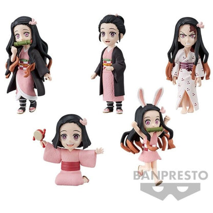 Imagen 3 de Pack 12 Figuras Nezuko Kamado Word Collectable Iii Demon Slayer Kimetsu No Yaiba 7Cm Surtido