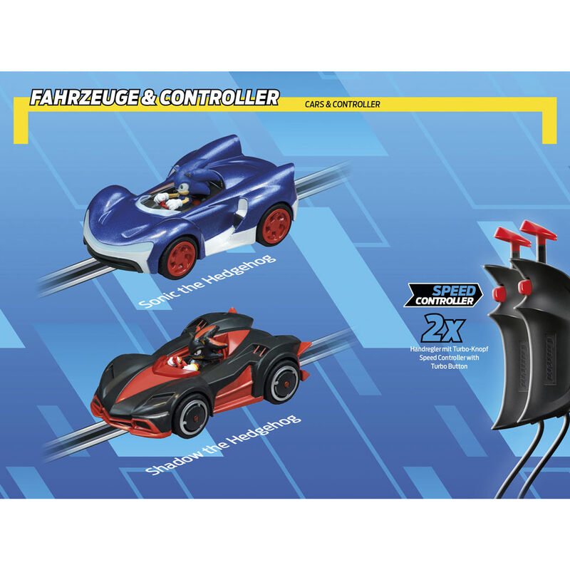 Imagen 3 - Circuito Carreras Sonic + Shadow Sonic The Hedgehog Carrera Go!!!