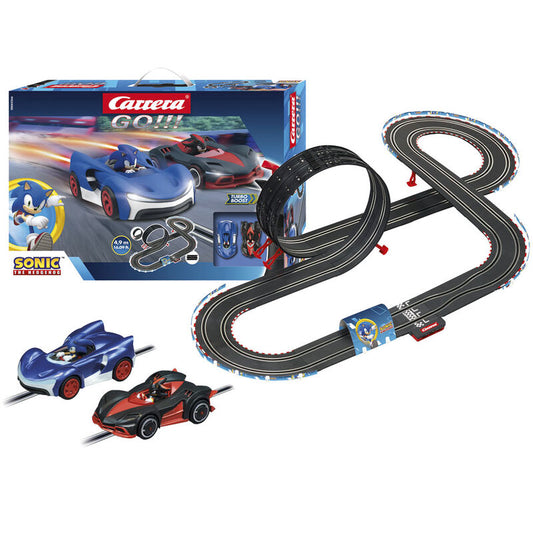 Imagen 1 - Circuito Carreras Sonic + Shadow Sonic The Hedgehog Carrera Go!!!