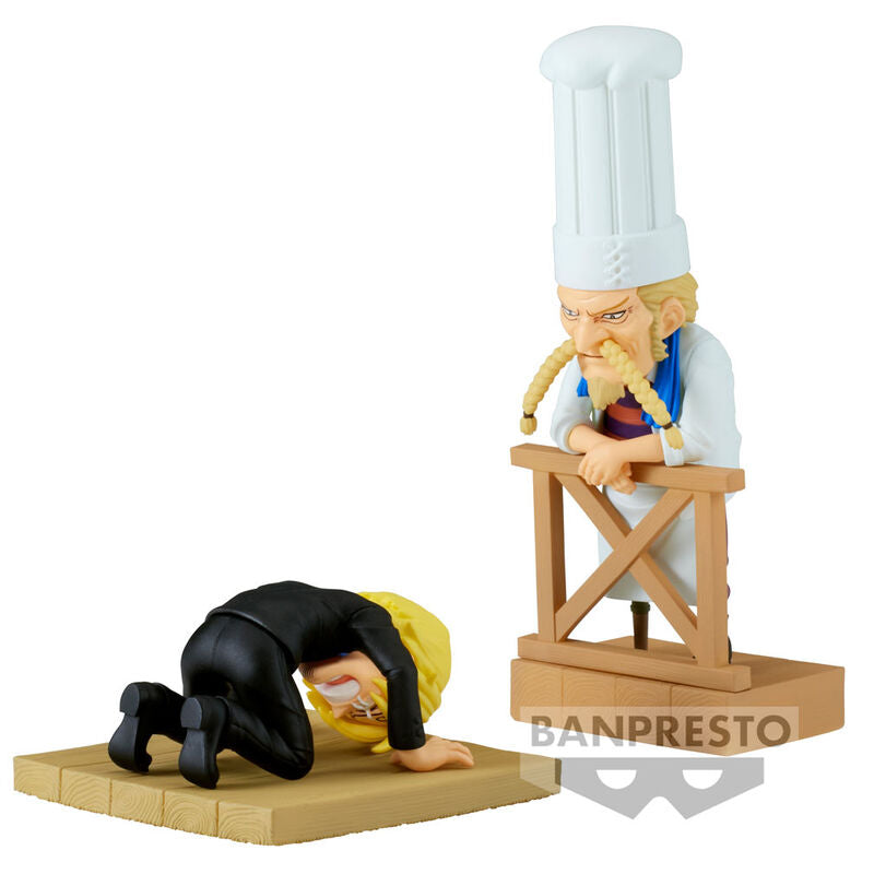 Imagen 1 de Figura World Collectable Sanji & Zeff 2 Wcf Log Series One Piece 8Cm