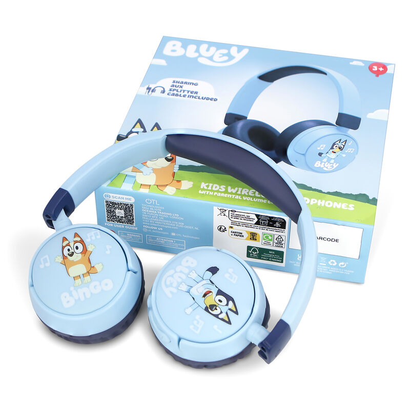 Imagen 13 de Auriculares Inalambricos Infantiles Bluey