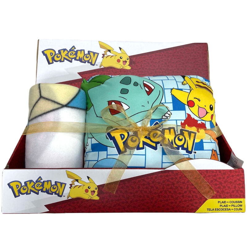 Imagen 3 de Set Manta Polar + Cojin Pokemon 2
