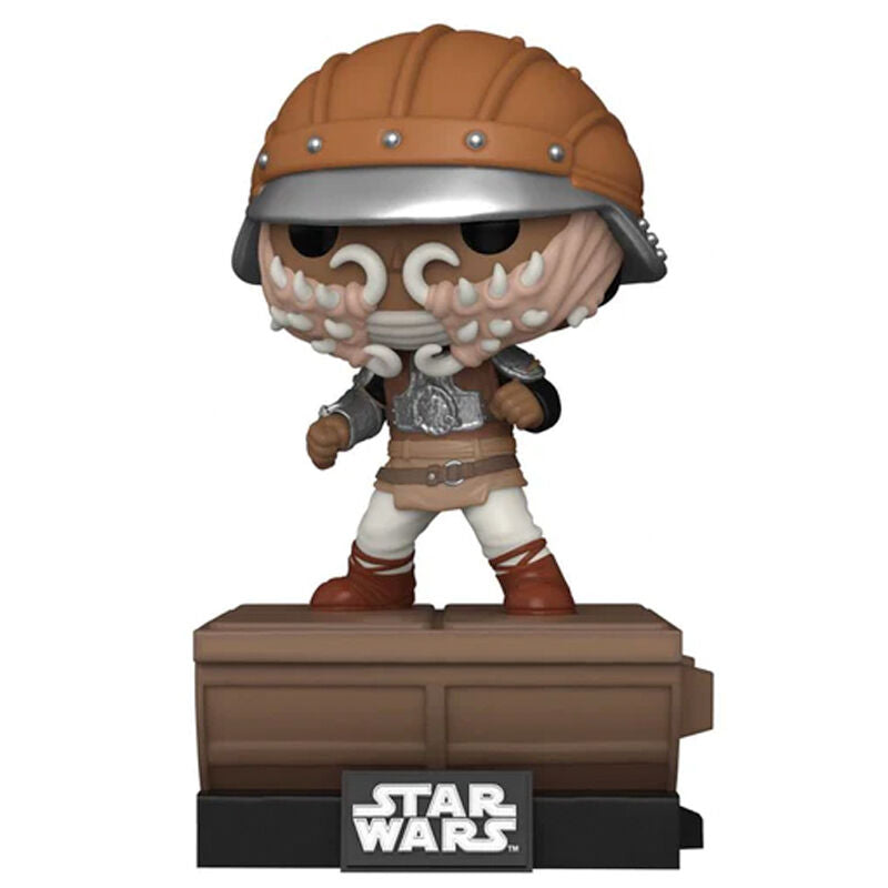 Imagen de Figura Pop Deluxe Star Wars Jabba Skiff Lando Calrissian Exclusive parte de nuestra colección en Espadas y más, sitio oficial.