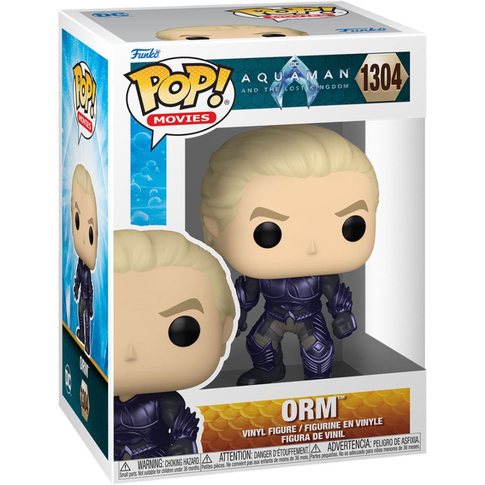 Imagen 2 de Figura Pop Dc Comics Aquaman Y El Reino Perdido Orm