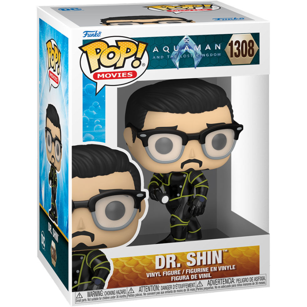 Imagen 2 de Figura Pop Dc Comics Aquaman Y El Reino Perdido Dr. Shin