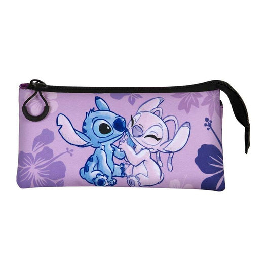 Imagen de Portatodo Stitch & Angel Stitch Disney Triple parte de nuestra colección en Espadas y más, sitio oficial.