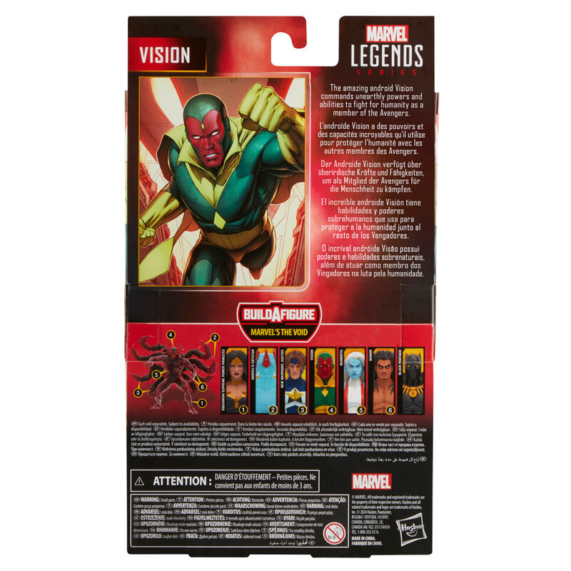 Imagen 5 de Figura Vision Marvel Legends 15Cm