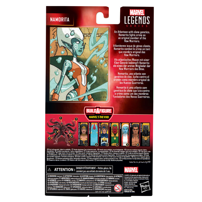 Imagen de Figura Namorita Marvel Legends 15Cm parte de nuestra colección en Espadas y más, sitio oficial.