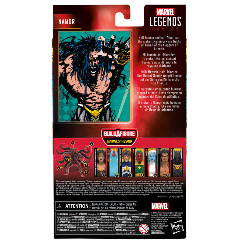 Imagen 5 de Figura Namor Marvel Legends 15Cm