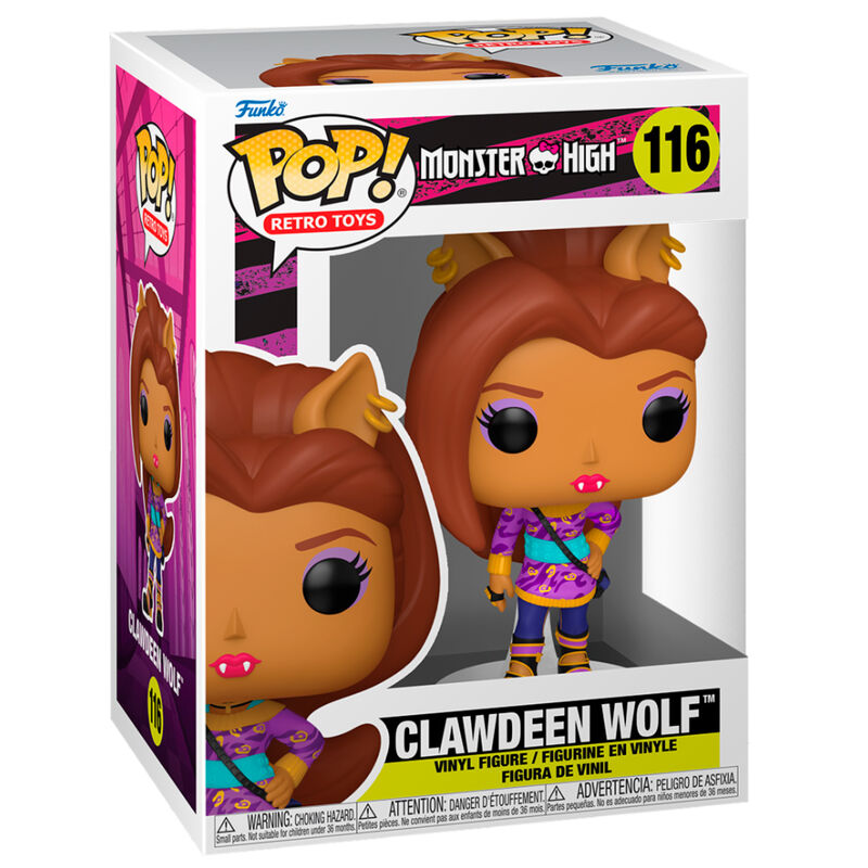 Imagen 1 de Figura Pop Monster High Clawdeen