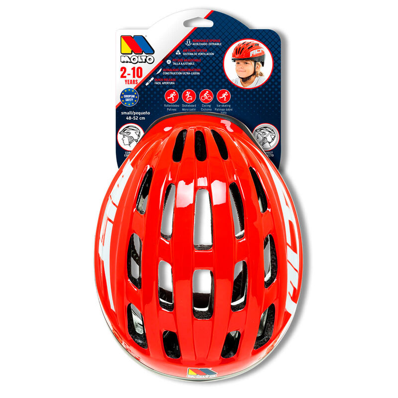 Imagen 3 - Casco Mlt Rojo