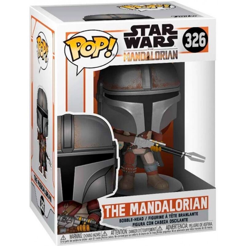 Imagen 2 de Figura Pop Star Wars Mandalorian The Mandalorian