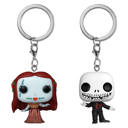 Imagen 1 de Blister Llaveros Pocket Pop Disney Pesadilla Antes De Navidad Jack & Sally