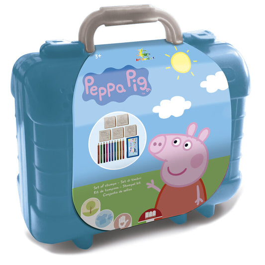 Imagen 1 de Maletin Papeleria Peppa Pig 19Pzs