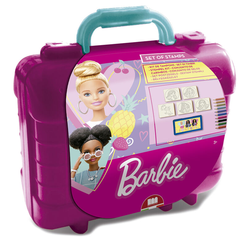 Imagen 1 de Maletin Papeleria Barbie 19Pzs