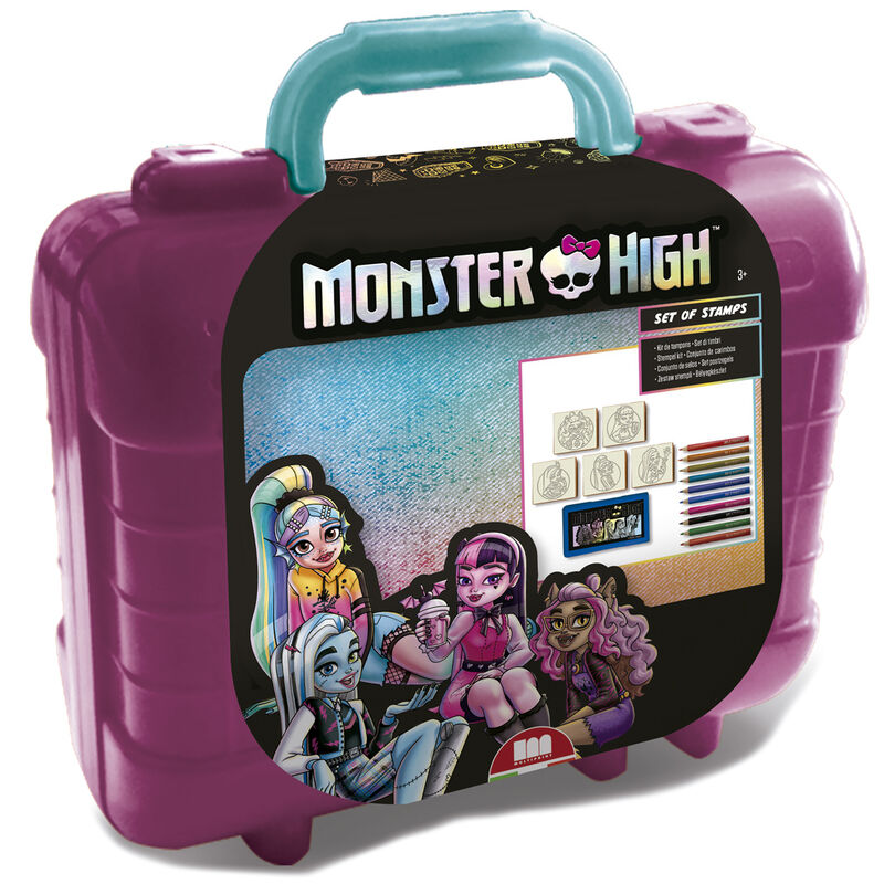 Imagen 1 de Maletin Papeleria Monster High 19Pzs