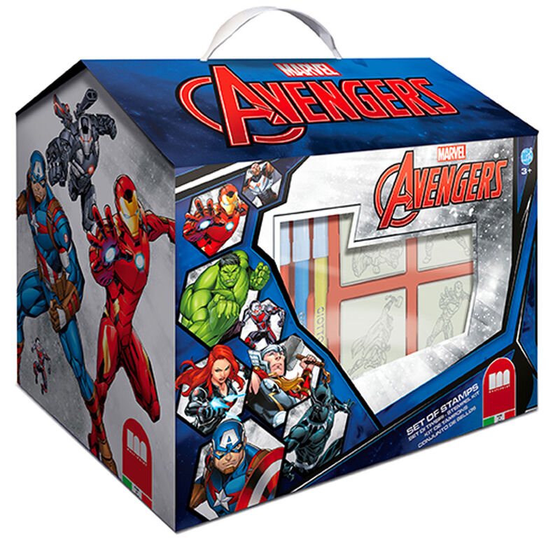 Imagen 1 de Set Papeleria Casa Los Vengadores Avengers Marvel 20Pzs