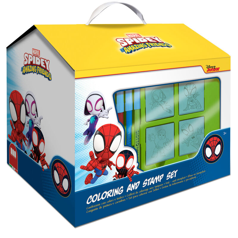 Imagen 1 de Set Papeleria Casa Spidey And His Amazing Friends Marvel 20Pzs