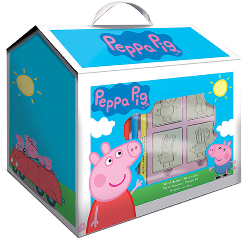 Imagen 1 de Set Papeleria Casa Peppa Pig 20Pzs