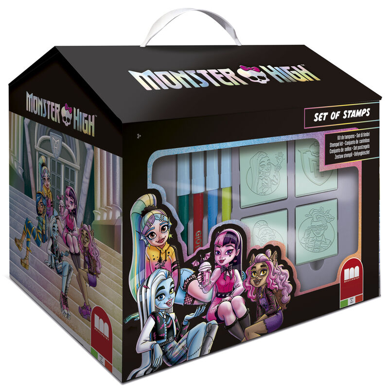 Imagen 1 de Set Papeleria Casa Monster High 20Pzs