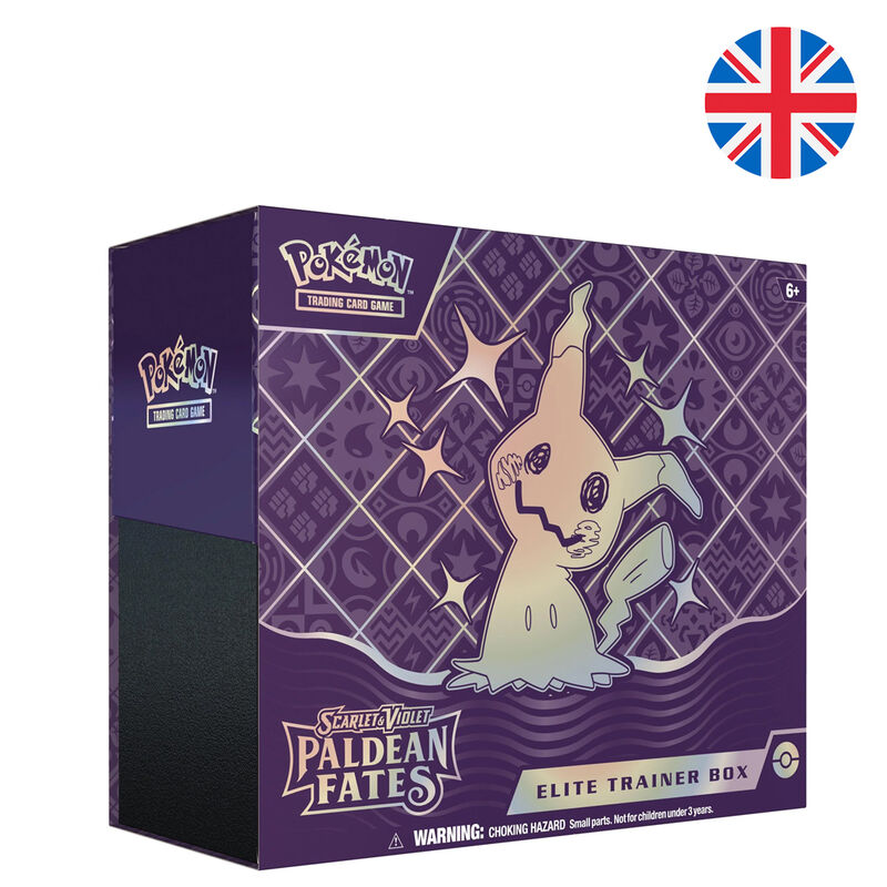 Imagen 1 de Estuche Juego Cartas Coleccionables Paldea Fates Scarlet & Violet Pokemon Ingles