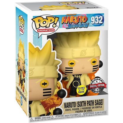 Imagen de Figura Pop Naruto Uzumaki Naruto Six Path Sage Glow parte de nuestra colección en Espadas y más, sitio oficial.