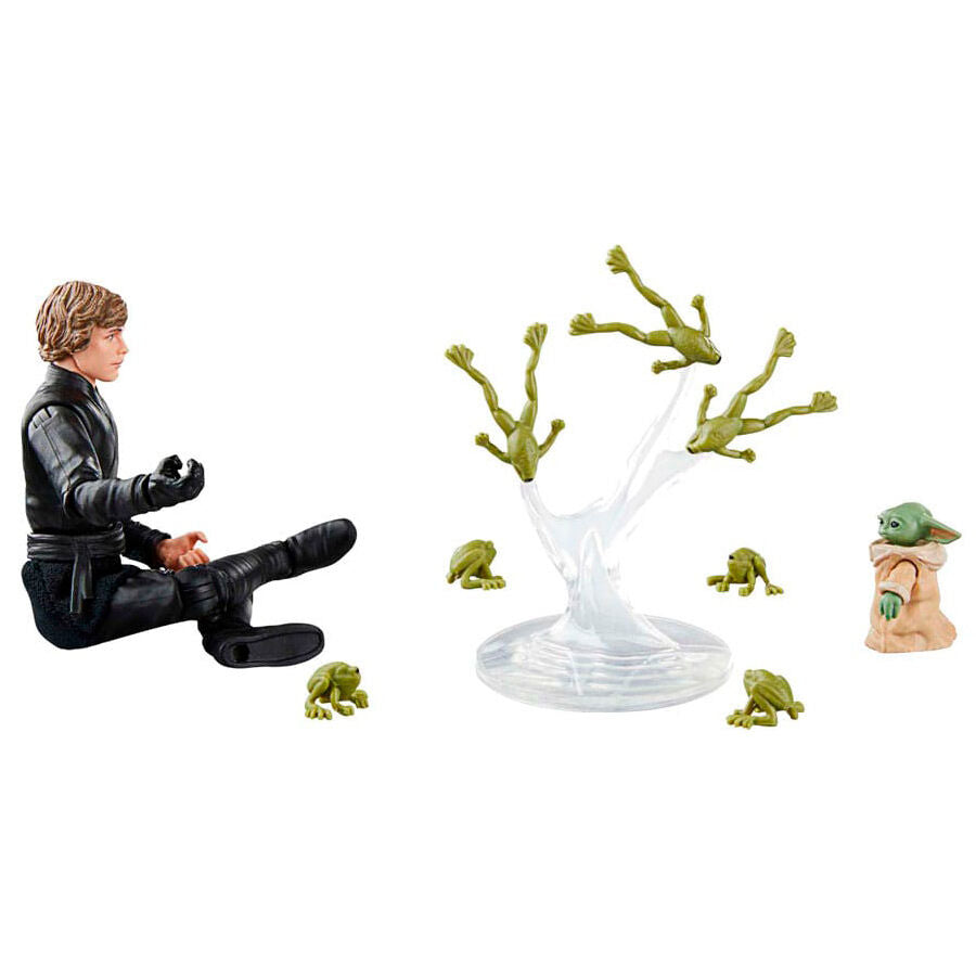 Imagen 8 de Figuras Luke Skywalker & Grogu El Libro De Boba Fett Star Wars 9,5Cm