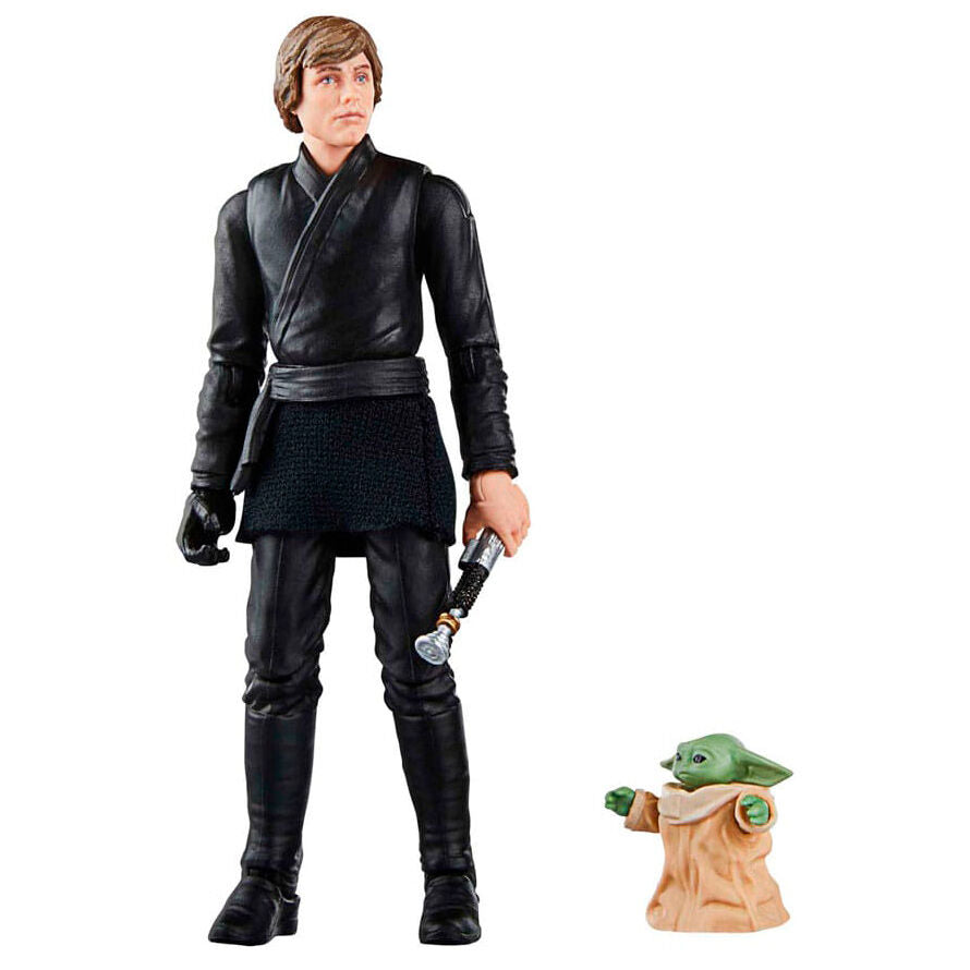 Imagen 1 - Figuras Luke Skywalker & Grogu El Libro De Boba Fett Star Wars 9,5Cm