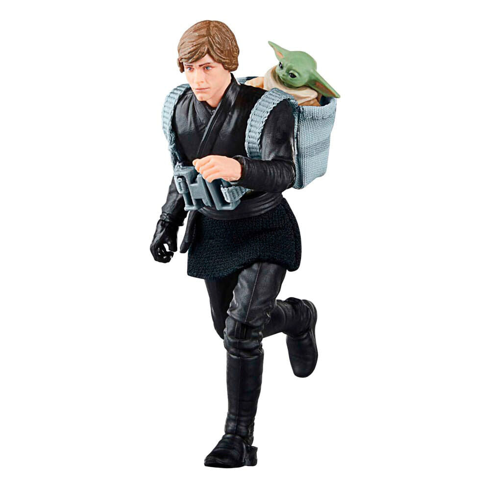 Imagen 3 - Figuras Luke Skywalker & Grogu El Libro De Boba Fett Star Wars 9,5Cm