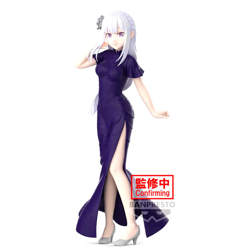 Imagen de Figura Emilia Glitter & Glamours Re:zero Starting Life In Another World 24Cm parte de nuestra colección en Espadas y más, sitio oficial.