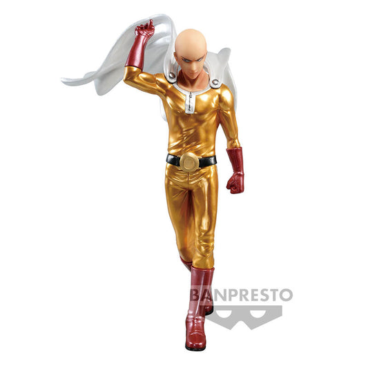 Imagen 1 de Figura Saitama Metalic Color One Punch Man 20Cm