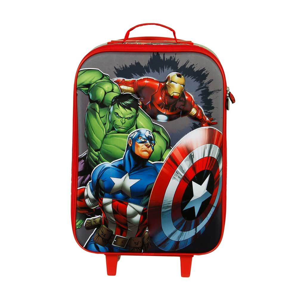 Imagen 2 de Maleta Trolley 3D Invencible Los Vengadores Avengers Marvel