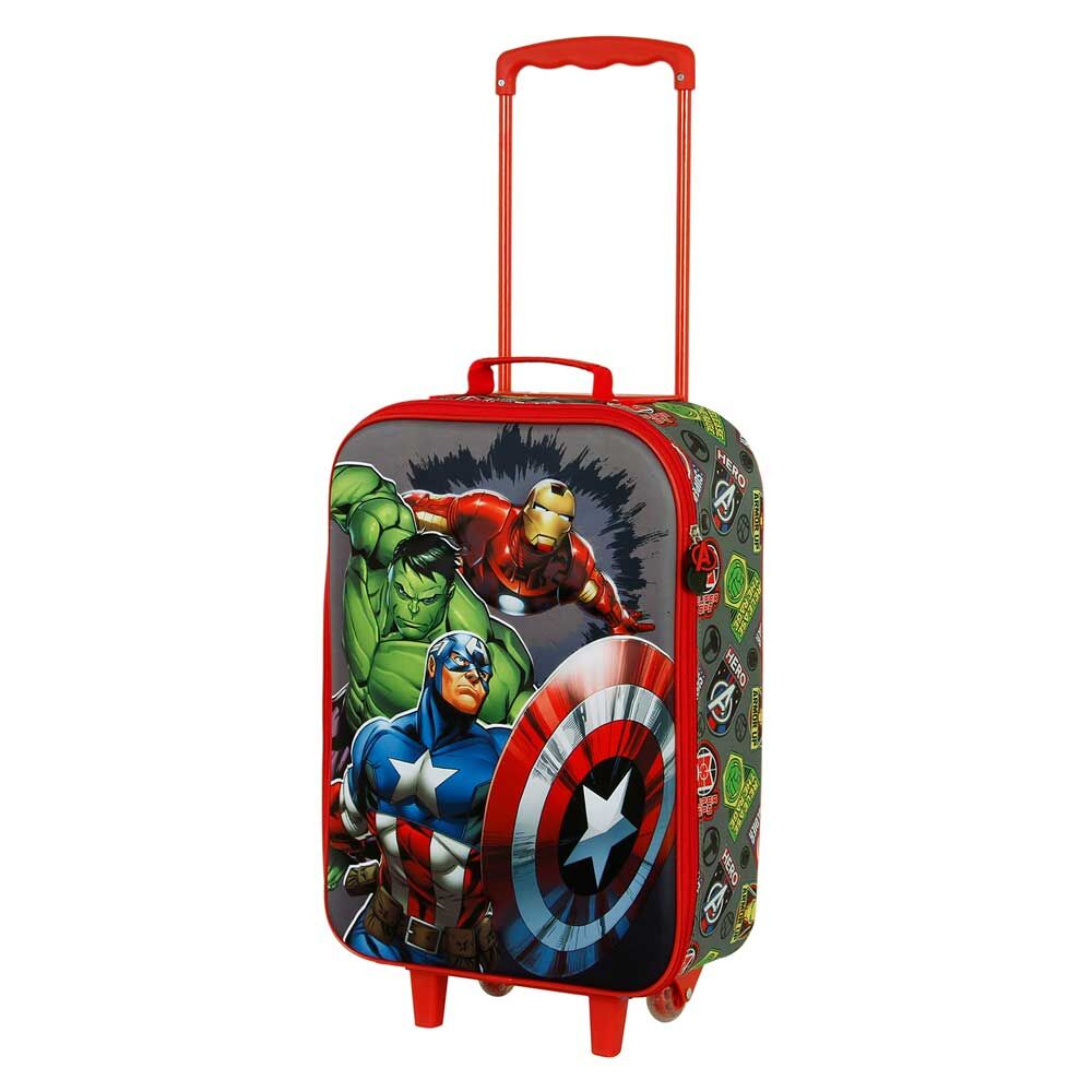 Imagen 1 de Maleta Trolley 3D Invencible Los Vengadores Avengers Marvel