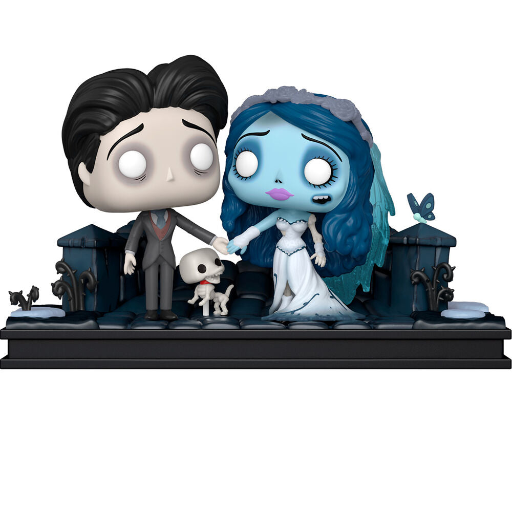 Imagen 1 de Figura Pop Moment Disney La Novia Cadaver Victor Y Emily Exclusive