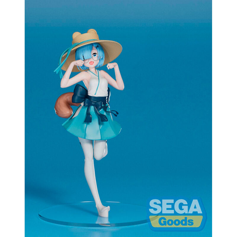 Imagen 1 - Figura Rem Pom Poko Raccon Dog Re:zero Starting Life In Another World 18Cm