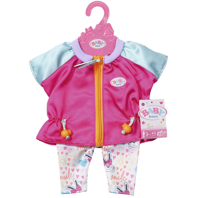 Imagen 1 de Look Conjunto Casual Rosa Baby Born 43Cm