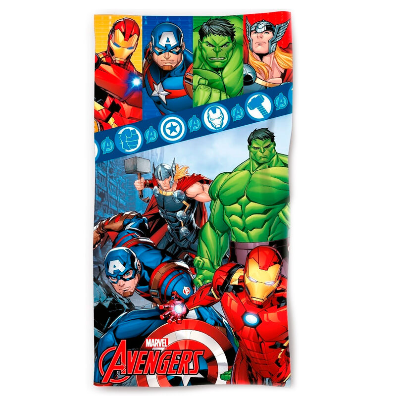 Imagen 1 de Toalla Vengadores Avengers Marvel Microfibra 2