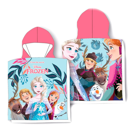 Imagen 1 de Poncho Toalla Frozen Disney Microfibra