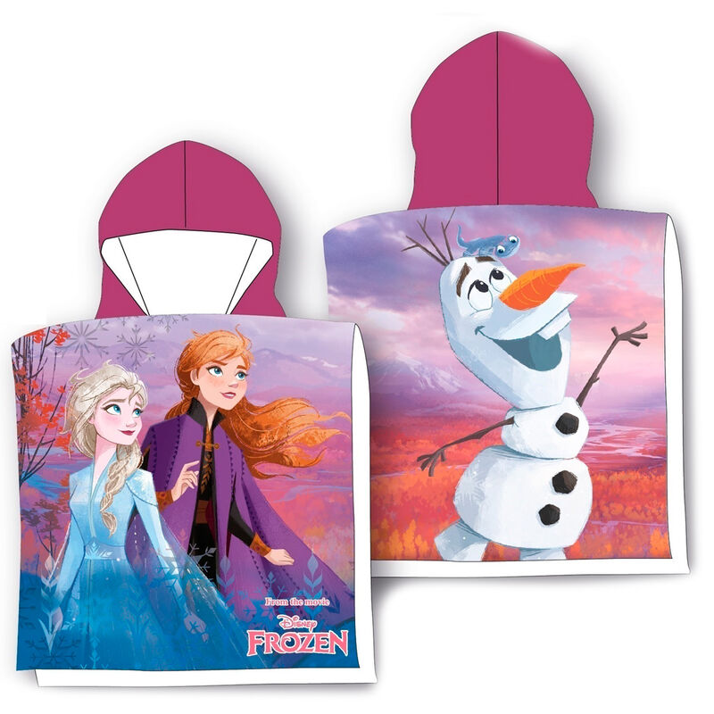 Imagen 1 de Poncho Toalla Frozen Disney Algodon