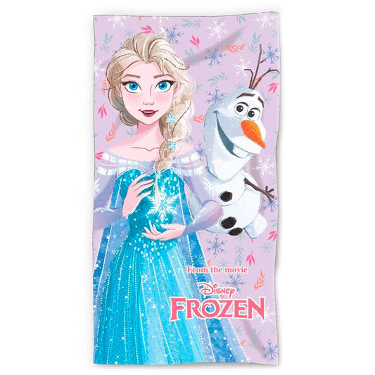 Imagen de Toalla Elsa & Olaf Frozen Disney algodon Facilitada por Espadas y más