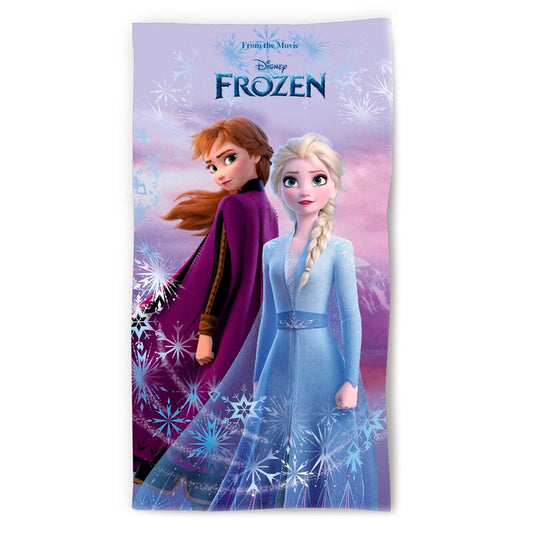 Imagen de Toalla Elsa & Anna Frozen Disney algodon Facilitada por Espadas y más