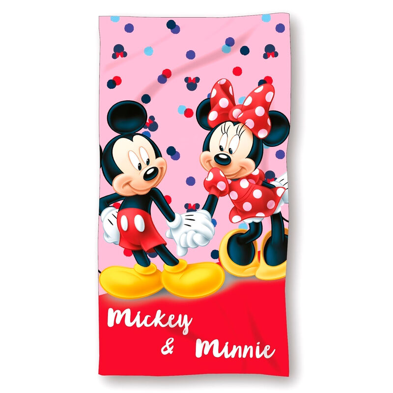 Imagen 1 de Toalla Mickey &#38; Minnie Disney Microfibra