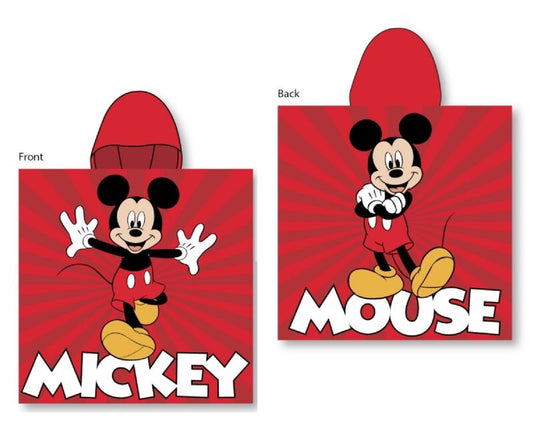 Imagen 1 de Poncho Toalla Mickey Disney Microfibra