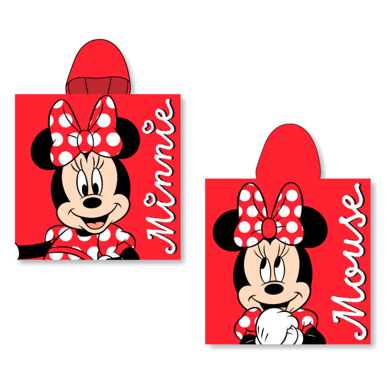 Imagen 1 de Poncho Toalla Minnie Disney Microfibra