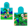 Imagen de Poncho Toalla Minecraft Algodon 2 parte de nuestra colección en Espadas y más, sitio oficial.