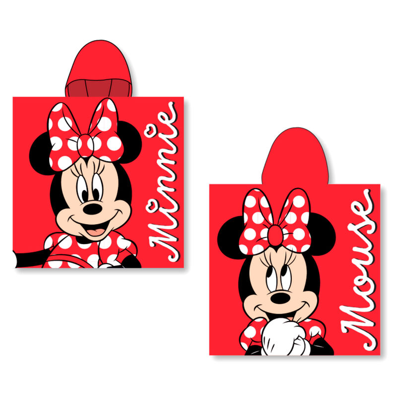 Imagen 1 de Poncho Toalla Minnie Disney Algodon 3