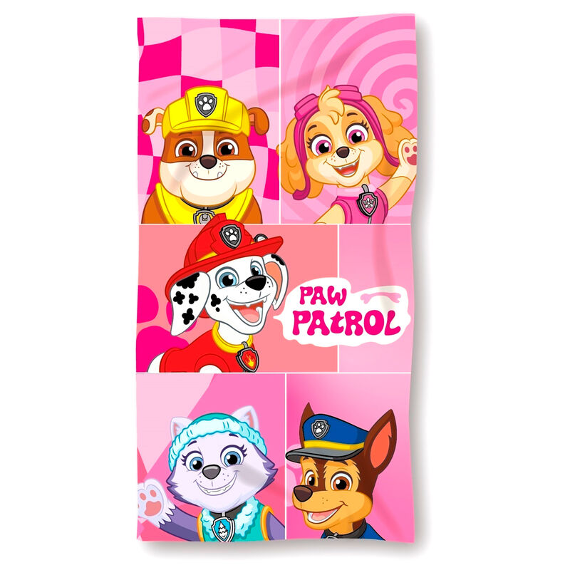 Imagen 1 de Toalla Patrulla Canina Paw Patrol Microfibra 2